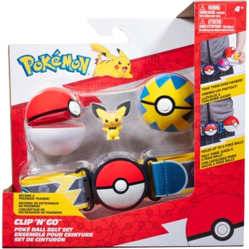 Игровой набор Pokemon W15 Пояс с покеболами пичу (PKW3643) - Pampik