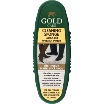 Губка для очистки замши и нубука Goldcare, овальная - Pampik