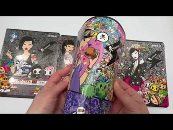 Набор тетрадей Kite Tokidoki А5 в клетку 48 листов 10 шт. (TK22-259) - Pampik - 23