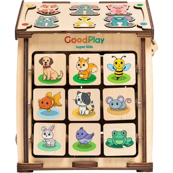 Бізібудинок GoodPlay Розумник 24х24х30 см (B101) - Pampik - 4
