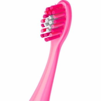 Детская зубная щетка Colgate Тролли 2-6 лет экстрамягкая на присоске розовая с фиолетовым (2170000000145) - Pampik - 3