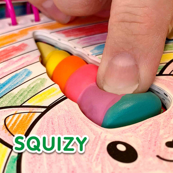 Книжка-розмальовка Ses Creative Єдиноріжка 15 сторінок 40 наліпок з блискітками (00111S) - Pampik - 3