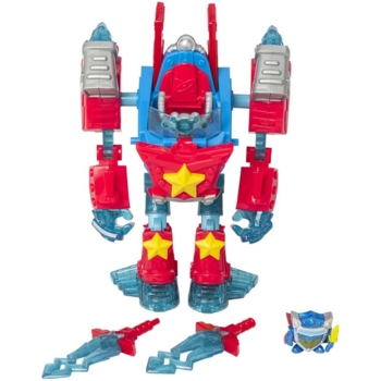 Робот-трансформер Magic Box SuperThings Turbo Warrior Power, 21 см (PSTSP116IN110) - Pampik - 2