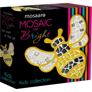Набір для творчості Mosaaro Мозаїка скляна Бджілка (МА7001) - Pampik