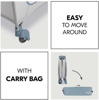 Детский манеж Hauck Sleep N Play Go Plus Dusty Cork - Pampik - 3