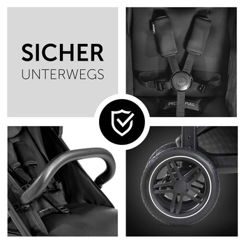 Коляска прогулочная Hauck Rapid 4D Dusty Rose - Pampik - 10