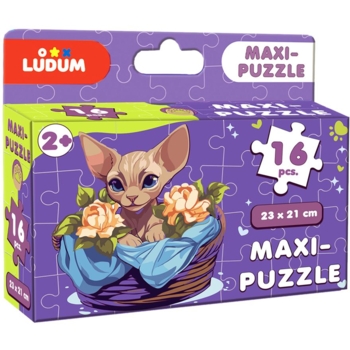 Гра настільна Ludum Пазл Котик 2 максі-пазл (ME5032-03) - Pampik