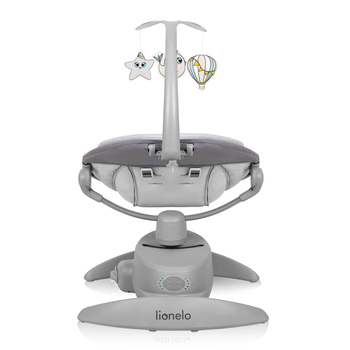 Крісло-гойдалка Lionelo Mell Grey Stone, сірий - Pampik - 6