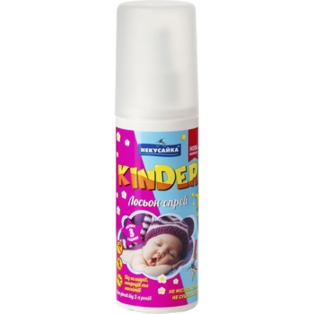 Лосьон-спрей Некусайка Kinder от комаров 100 мл - Pampik