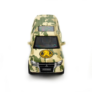 Автомодель TechnoDrive Шевроны Героев Mitsubishi Pajero 4WD Turbo 47 ОМБр (250361M) - Pampik - 2