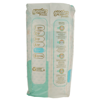 Підгузки на липучках Giggles Premium 5 (11-25 кг), 24 шт. - Pampik - 3