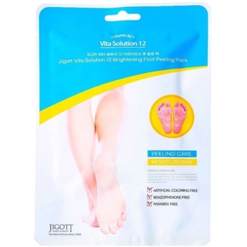 Пілінг-шкарпетки для ніг Jigott Vita Solution 12 Brightening Foot Peeling Pack - Pampik
