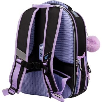 Рюкзак Yes Magic Unicorn S-78 каркасный, черный с фиолетовым (559563) - Pampik - 3