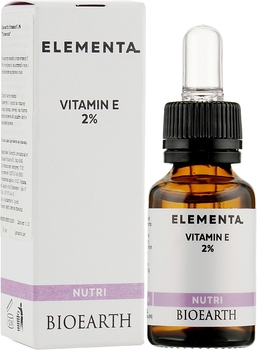 Питательная сыворотка Bioearth Elementa Nutri Vitamin E 2% 15 мл - Pampik - 2