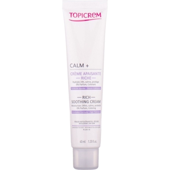 Крем для лица Topicrem Calm Rich Soothing Cream 40 мл - Pampik