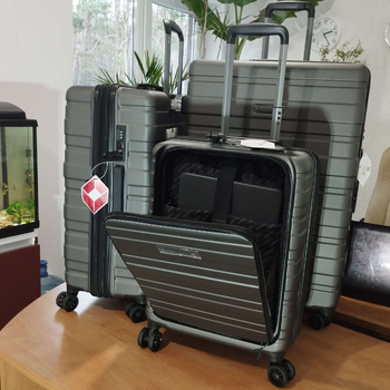 Чемодан Swissbrand Freya S Charcoal (SWB_LHFRE174S) - Pampik - 5