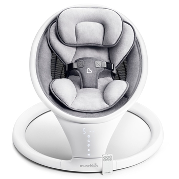 Заколисуючий центр Munchkin Baby Swing з функцією Bluetooth сірий (9029001) - Pampik - 9