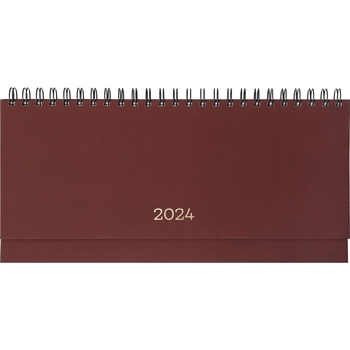 Планінг датований Buromax Monochrome 2024 бордовий (BM.2495-13) - Pampik