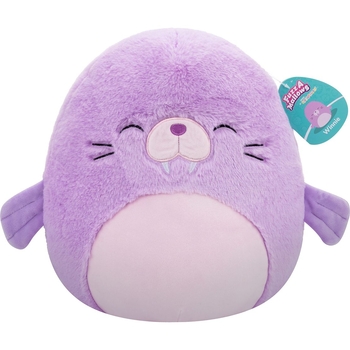 Мягкая игрушка Squishmallows Морж Винни 30 см (SQCR06680) - Pampik - 7