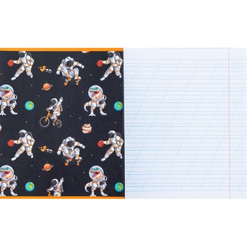 Набор тетрадей Kite NASA А5 в косую линию 12 листов 25 шт. (NS24-235) - Pampik - 2