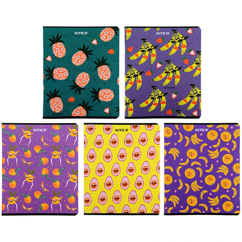 Набор тетрадей Kite Bouffants & Broken Hearts А5 в клетку 48 листов 10 шт. (K22-259-1) - Pampik