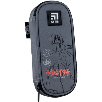 Пенал мягкий Kite 22x8.5x4.5 см серый (NR24-599) - Pampik