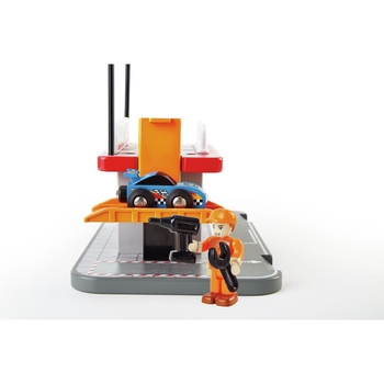 Автотрек Hape Гоночная трасса и станция (E3734) - Pampik - 2