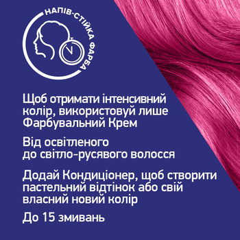 Фарба для волосся Schwarzkopf Live Ultra Brights 093 Shoking Pink - Pampik - 8