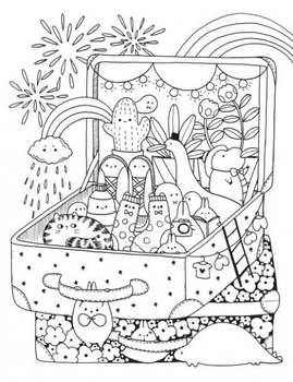 Розмальовка Жорж Майже мільйон смакотунчиків (Z101103У) - Pampik - 4