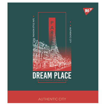 Набор тетрадей Yes Dream place А5, в клетку, 48 листов, 5 шт. (766866) - Pampik - 3