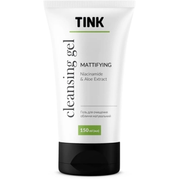 Гель для очистки лица Tink матирующий Ниацинамид-Экстракт алоэ 150 мл - Pampik