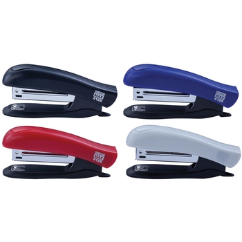Степлер Buromax пластиковый №10, 10 листов 1 шт. в ассортименте (BM.4126-99) - Pampik