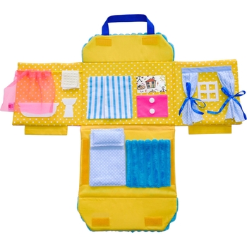 Гра настільна Roter Kafer Ляльковий будинок блакитний (RZ5001-02) - Pampik - 2