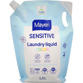 Гель для стирки Mayeri Sensitive Color 1.5 л запаска 37 стирок - Pampik