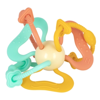 Прорізувач-брязкальце Baby Team Розвивайка (4040) - Pampik - 2