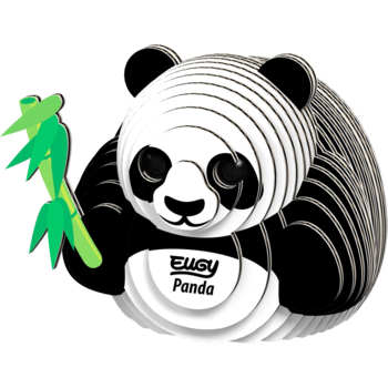 Збірна 3Д модель Eugy Зоопарк Панда (XEG-013) - Pampik