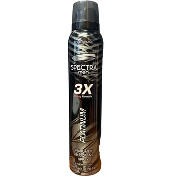 Дезодорант Spectra Man Platinum Парфумований, 200 мл - Pampik