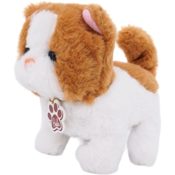 Інтерактивна іграшка Pugs at Play Біло-коричневе кошеня Bella (ST-PAP07) - Pampik