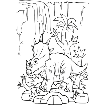 Раскраска 1 Вересня Dinosaurs 12 страниц (742584) - Pampik - 2