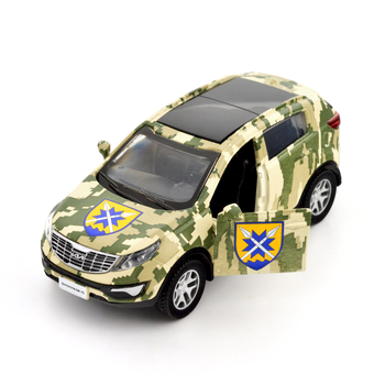 Автомодель TechnoDrive Шевроны Героев Kia Sportage R 56 ОМПБр (250362M) - Pampik - 7