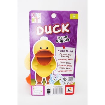 Кукла-рукавичка Pugs at Play Утенок со звуками (ST-PAP33) - Pampik - 3