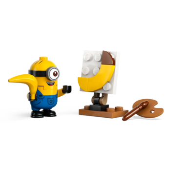 Конструктор LEGO Despicable Me Посіпаки й банановий автомобіль, 136 деталей (75580) - Pampik - 4