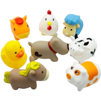 Набір іграшок для купання Bibi Toys Свійські тварини 8 шт. (760936BT) - Pampik