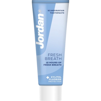 Зубна паста Jordan Fresh Breath з цинком та ксилітом, 75 мл - Pampik