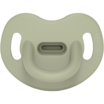 Пустышка Suavinex Colour Essence силиконовая анатомическая, 0-6 месяцев, зеленый (308084) - Pampik