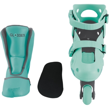 Роликові ковзани Globber Learning Skates 2 в 1, р.26-29, м'ятно-зелений (780-206) - Pampik - 7