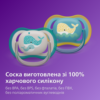 Пустушка Philips Avent Ultra Air, 18+ місяців, 2 шт. (SCF349/24) - Pampik - 3