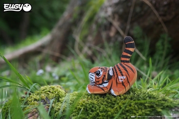 Збірна 3Д модель Eugy Зоопарк Тигр (XEG-012) - Pampik - 9