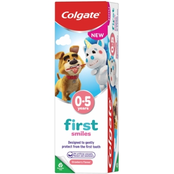 Дитяча зубна паста Colgate First Smiles, для дітей 0-5 років, 50 мл - Pampik - 3