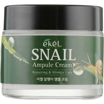 Крем для обличчя Ekel з екстрактом секрету равлика 70 мл - Pampik - 2